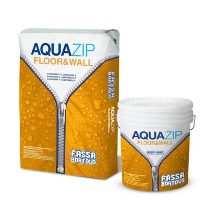 Immagine di GUAINA AQUAZIP FLOOR & WALL COMPONENTE B IMPERMEABILIZZANTE PER INTERNI ED ESTERNI FUSTO DA 10 KG FASSA