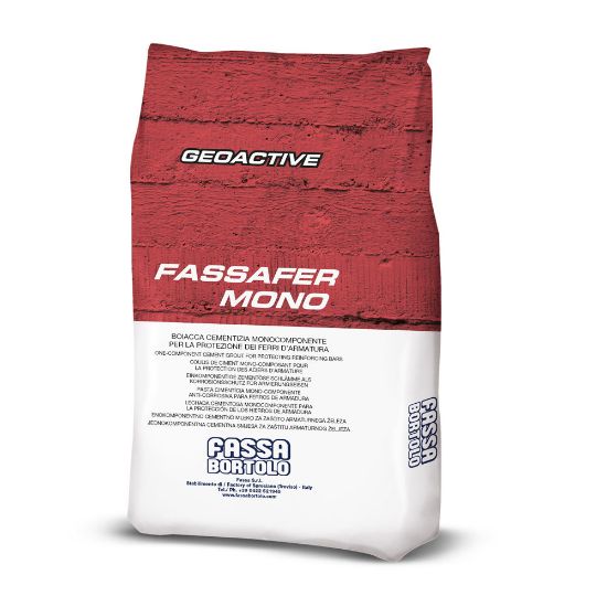 Immagine di TRATTAMENTO FASSAFER MONOCOMPONENTE PER LA PROTEZIONE DELLE BARRE D'ARMATURA SACCO DA 5 KG FASSA