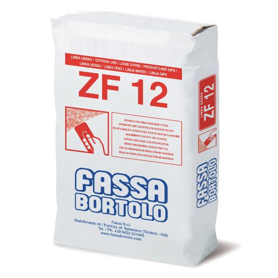 Immagine di INTONACO ZF12 A BASE DI GESSO E CALCE PER INTERNI SACCO DA 25 KG FASSA