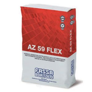 Immagine di ADESIVO FLEX S1 BIANCO PER INTERNI ED ESTERNI AZ59 25 KG FASSA