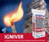 Immagine di INTONACO IGNIVER ANTINCENDIO PREMISCELATO A BASE DI GESSO E VERMICULITE PER INTERNI SACCO DA 20 KG