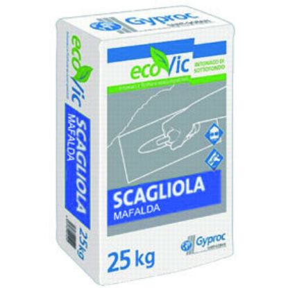 Immagine di GESSO SCAGLIOLA USO INTONACO O RASANTE SACCO DA 25 KG