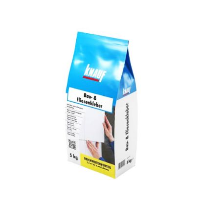 Immagine di COLLA PER PIASTRELLE BIANCA SACCO 5 KG KNAUF