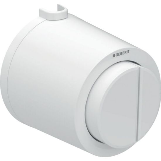 Immagine di COMANDO PNEUMATICO TIPO01 SIGMA8 ESTERNO DOPPIO TASTO BIANCO GEBERIT
