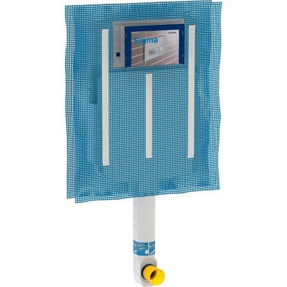 Immagine di CASSETTA PER MURATURA SIGMA8 DA INCASSO SCARICO MECCANICO GEBERIT