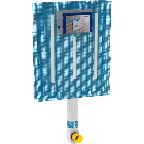 Immagine di CASSETTA PER MURATURA SIGMA8 DA INCASSO SCARICO MECCANICO GEBERIT