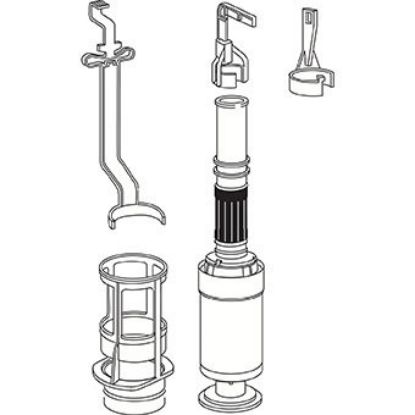 Immagine di KIT VALVOLA DI SCARICO MEDUSA COMPLETA VALSIR