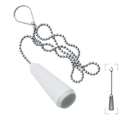 Immagine di CATENELLA CROMO MANIGLIA BIANCA VALSIR