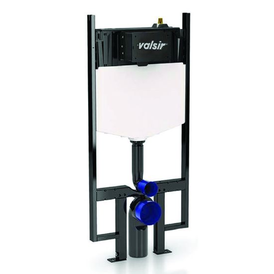 Immagine di CASSETTA PER CARTONGESSO TROPEA-S BLOCK S90 AUTOPORTANTE SCARICO MECCANICO+STRUTTURA VALSIR