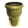 Immagine di RACCORDO DI PASSAGGIO PVC IN OTTONE Ø 40/32 MM PIOMBO