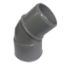 Immagine di CURVA Ø 100 MM 45° MASCHIO/FEMMINA FIRST