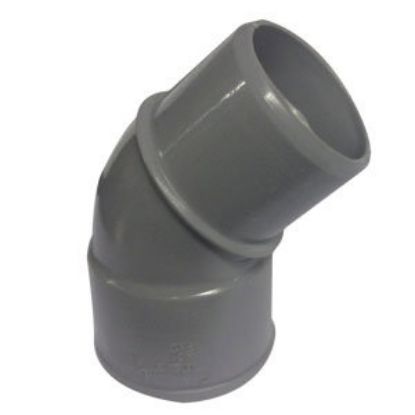 Immagine di CURVA Ø 50 MM 45° MASCHIO/FEMMINA FIRST
