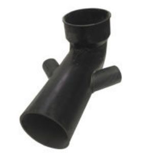 Immagine di CURVA WC DOPPIO ATTACCO Ø 110/50 MM