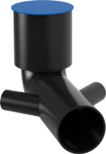 Immagine di CURVA WC DOPPIO ATTACCO Ø 110/40 MM