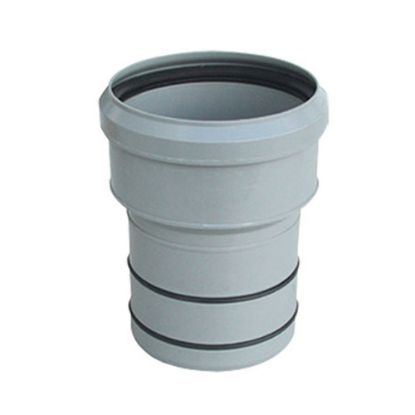 Immagine di MANICOTTO RIDOTTO PASSAGGIO PP/PVC Ø 110F/100 MM ML.80 MM