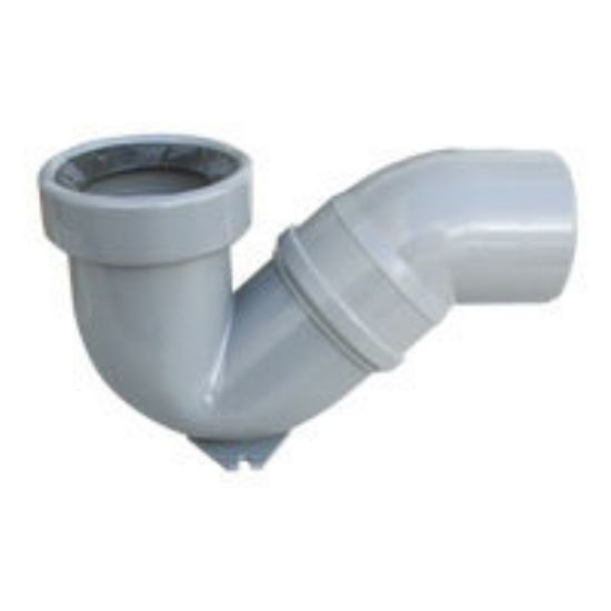 Immagine di SIFONE ALLACCIO VASO TURCA ORIZZONTALE Ø 110 MM