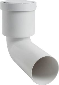 Immagine di CURVA BIANCA WC PROLUNGATA Ø 90 MM