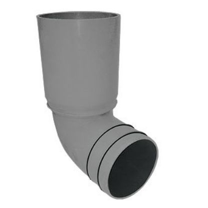 Immagine di CURVA WC PP A PVC Ø 110/100 MM PIU GUARNIZIONE