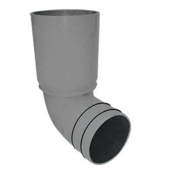 Immagine di CURVA WC PP A PVC Ø 110/100 MM PIU GUARNIZIONE