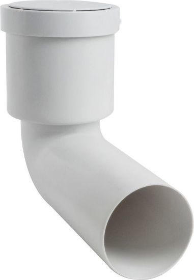 Immagine di CURVA BIANCA WC PROLUNGATA Ø 110 MM