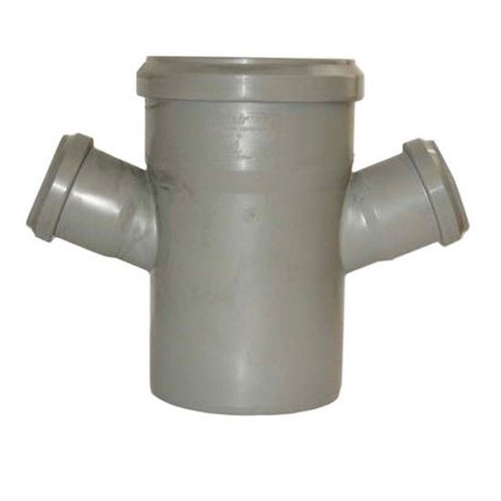 Immagine di BRAGA DOPPIA PP Ø 90/40/40 MM 45°