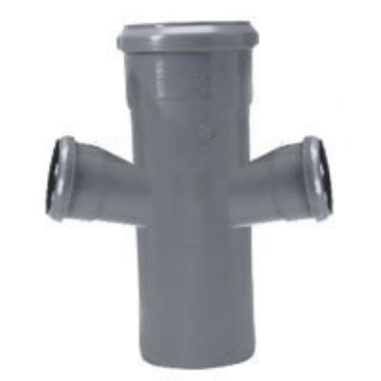 Immagine di BRAGA DOPPIA PP Ø 110/50/50 MM 87°