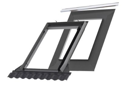 Immagine di RACCORDO EDW CON COLLARE IMPERMEABILIZZATO BFX EDW VELUX MK06 1000S