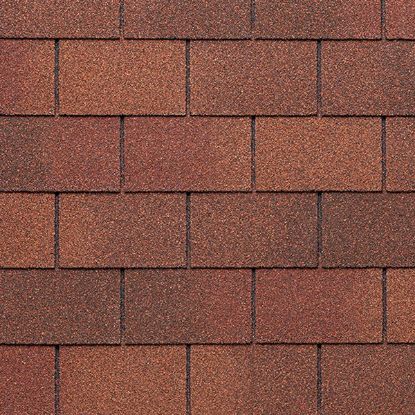 Immagine di TEGOLA BITUMINOSA CANADESE RECTANGULAR ROSSO SHARED RED 507 CONFEZIONE DA 3,50 MQ