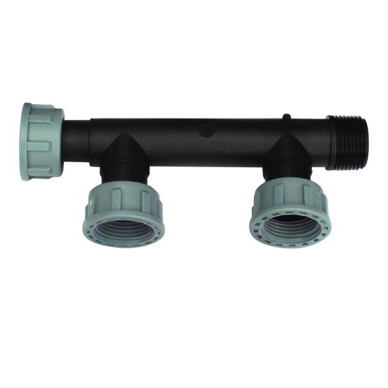 Immagine di COLLETTORE PER ELETTROVALVOLE 2 USCITE