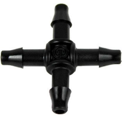 Immagine di INNESTO A CROCE PER MICROTUBO 4 MM