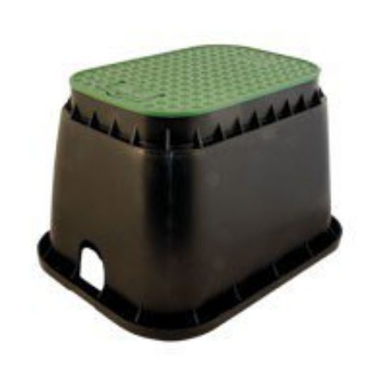 Immagine di POZZETTO RETTANGOLARE "JUMBO"- BASE INFERIORE 65x47,5 CM BASE SUPERIORE 54x37,6 CM - H 31 CM