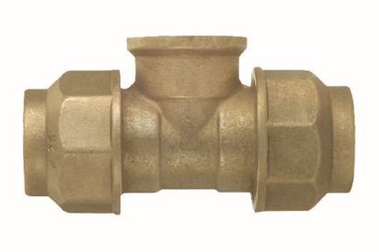 Immagine di TEE OTTONE Ø 63x2" FX63 MM A STRINGERE