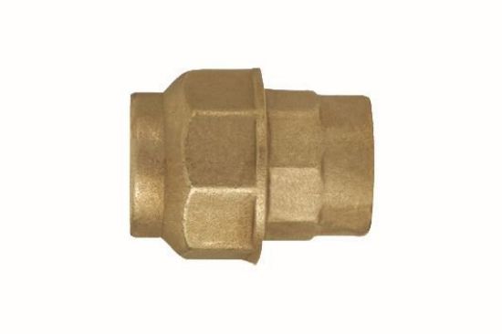 Immagine di RACCORDO OTTONE DRITTO Ø 40 MM 1 1/4" FEMMINA A STRINGERE