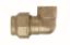 Immagine di GOMITO OTTONE Ø 20 MM 1/2" FEMMINA A STRINGERE