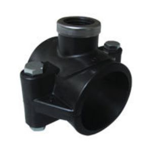 Immagine di PRESA STAFFA Ø 32 MM 1/2" FEMMINA PER POLIETILENE