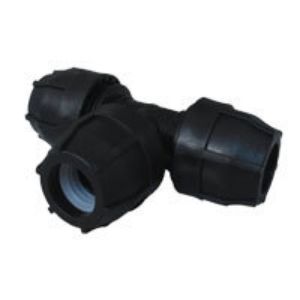 Immagine di TEE Ø 63 MM A STRINGERE PER POLIETILENE