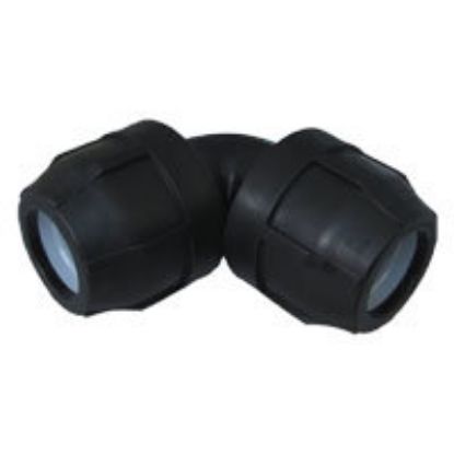 Immagine di GOMITO Ø 40 MM A STRINGERE PER POLIETILENE