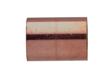 Immagine di MANICOTTO FEMMINA/FEMMINA CON BATTUTA A SALDARE PER RAME FRIGO Ø 1"1/8