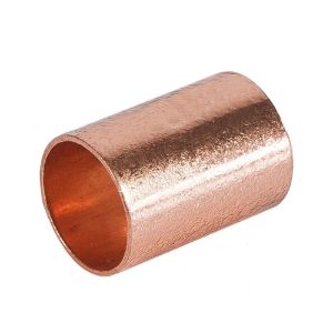 Immagine di MANICOTTO A SALDARE PER RAME FRIGO Ø 1/4" FEMMINA/FEMMINA