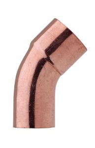 Immagine di CURVA A 45° MASCHIO/FEMMINA A SALDARE PER RAME FRIGO Ø 3/4"