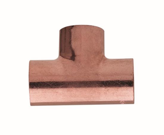 Immagine di RACCORDO A TEE FEMMINA RAME A SALDARE Ø 22 MM