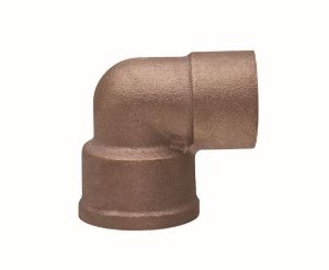 Immagine di GOMITO FILETTATO FEMMINA IN BRONZO A SALDARE Ø 28 MM 3/4"