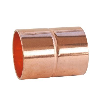 Immagine di MANICOTTO FEMMINA CON BATTUTA IN RAME A SALDARE Ø 54 MM