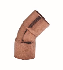 Immagine di CURVA RAME A SALDARE A 45° Ø 35 MM FEMMINA/FEMMINA