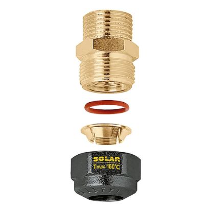 Immagine di RACCORDO O-RING DRITTO Ø 22 MM 1" MASCHIO PER SOLARE