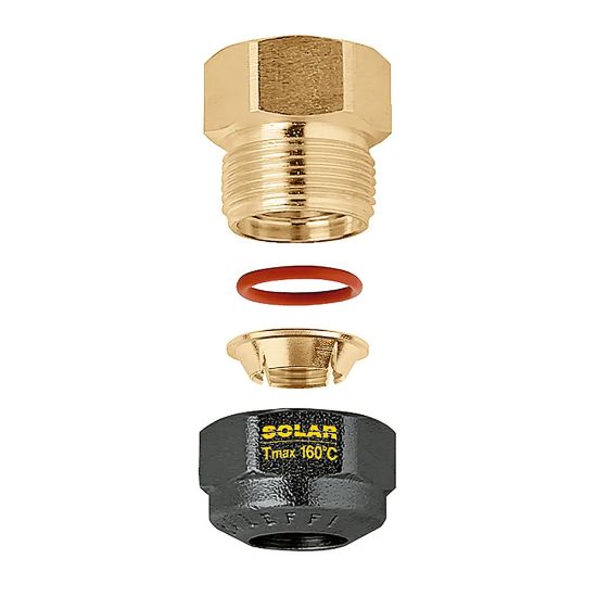 Immagine di RACCORDO O-RING DRITTO Ø 22 MM 3/4" FEMMINA PER SOLARE