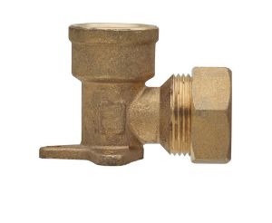 Immagine di RACCORDO O-RING CURVO FLANGIATO Ø 16 MM 1/2" FEMMINA