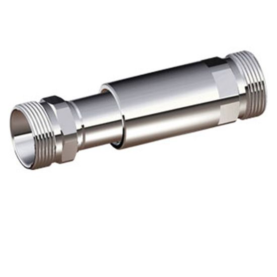 Immagine di SIMPLYFAR - RACCORDO CROMATO ATTACCO PASSO 24x19 LUNGHEZZA VARIABILE (7-10 CM )