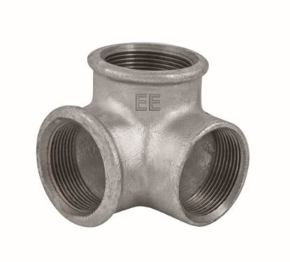 Immagine di GOMITO 3 VIE IN GHISA Ø 3/4" FFF
