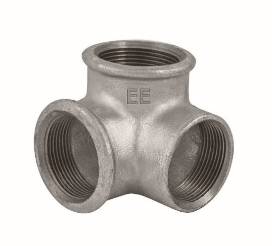 Immagine di GOMITO 3 VIE IN GHISA Ø 3/4" FFF